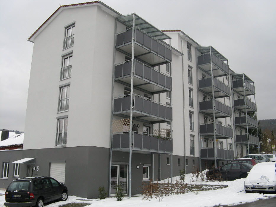Balkonbau für Mehrfamilienhaus Waiblingen